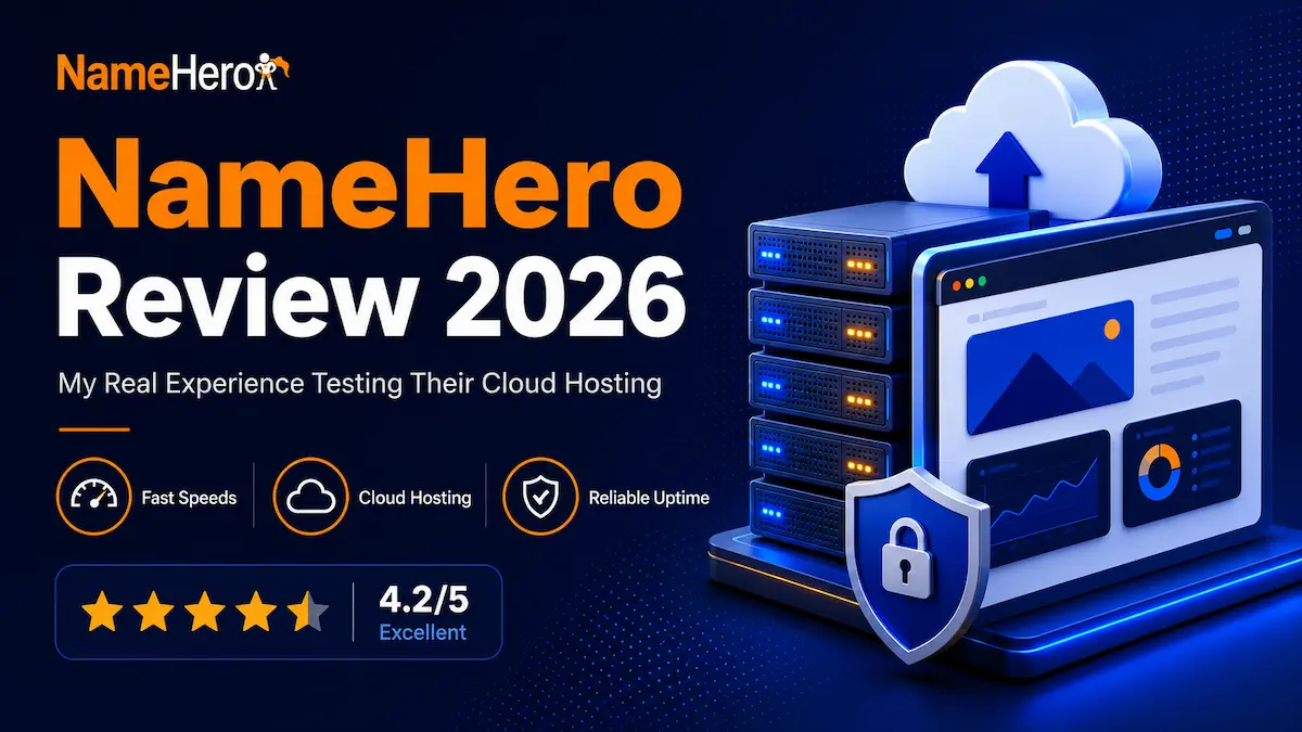 namehero review 2026 — honest speed test results and cloud hosting verdict by tryamba