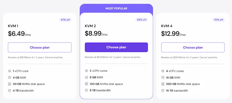 hostinger openclaw setup_VPS pricing plan