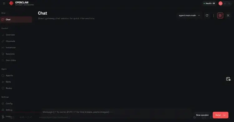 hostinger openclaw setup_OpenClaw dashboard